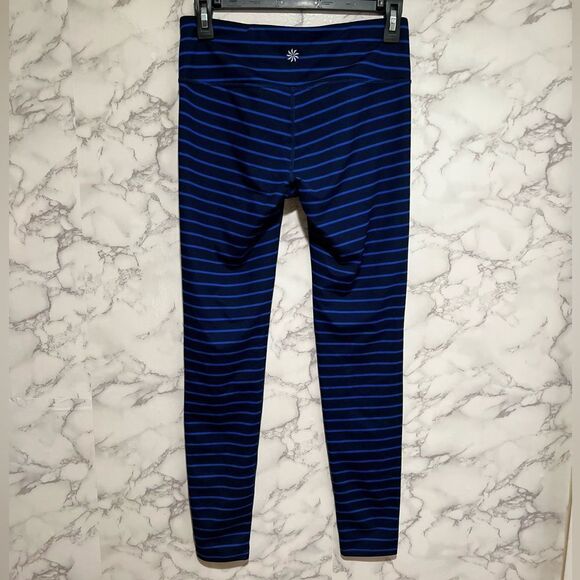 Athleta Chaturanga Admiral Stripe 7/8 Legging - Picture 5 of 6